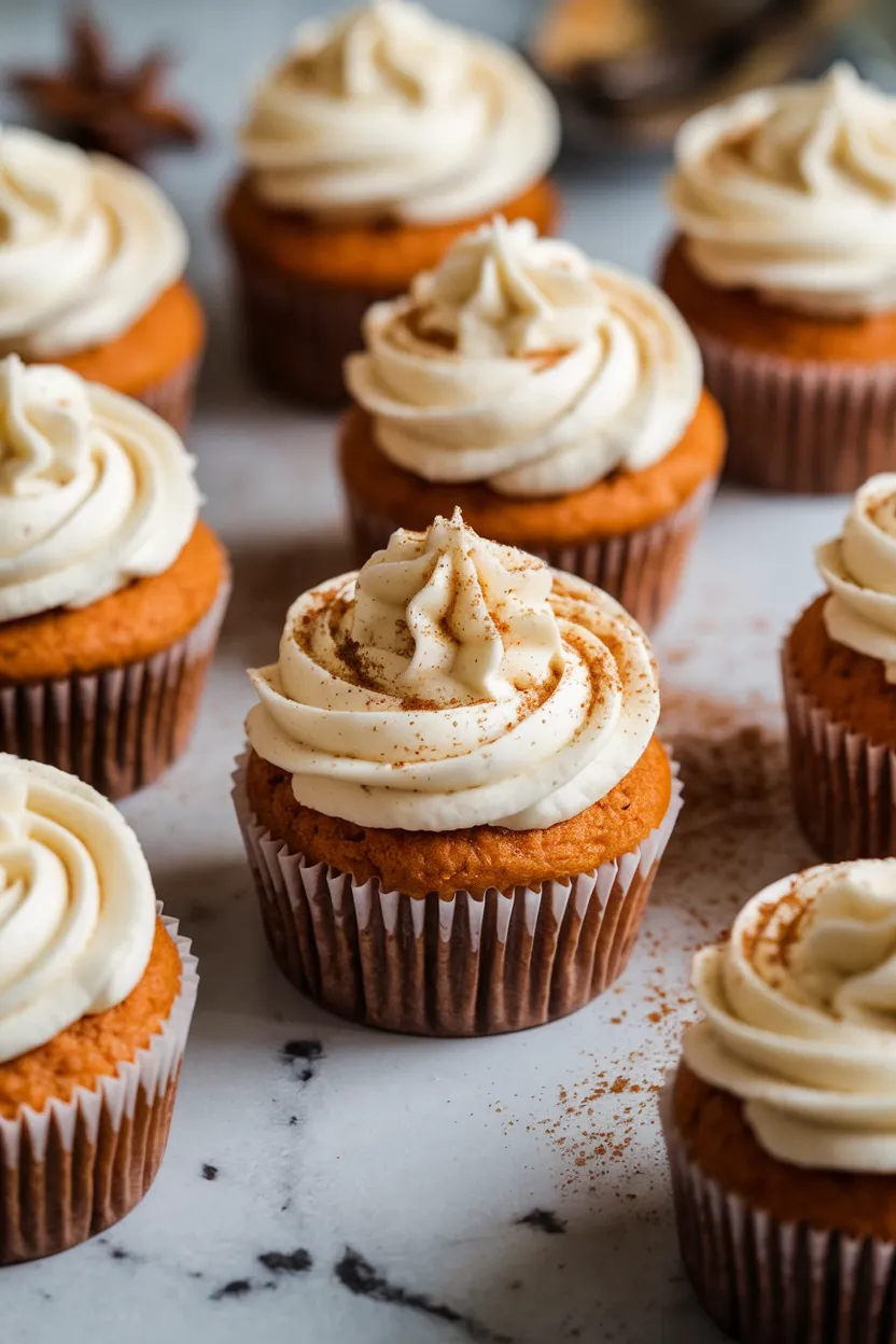 10. Sweet Potato Cupcakes