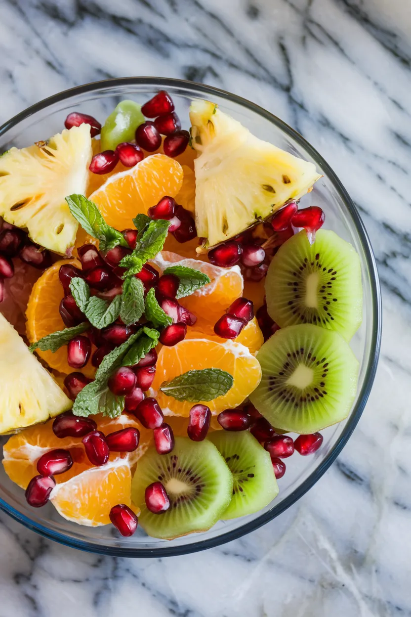 10. Winter Fruit Salad with Mint