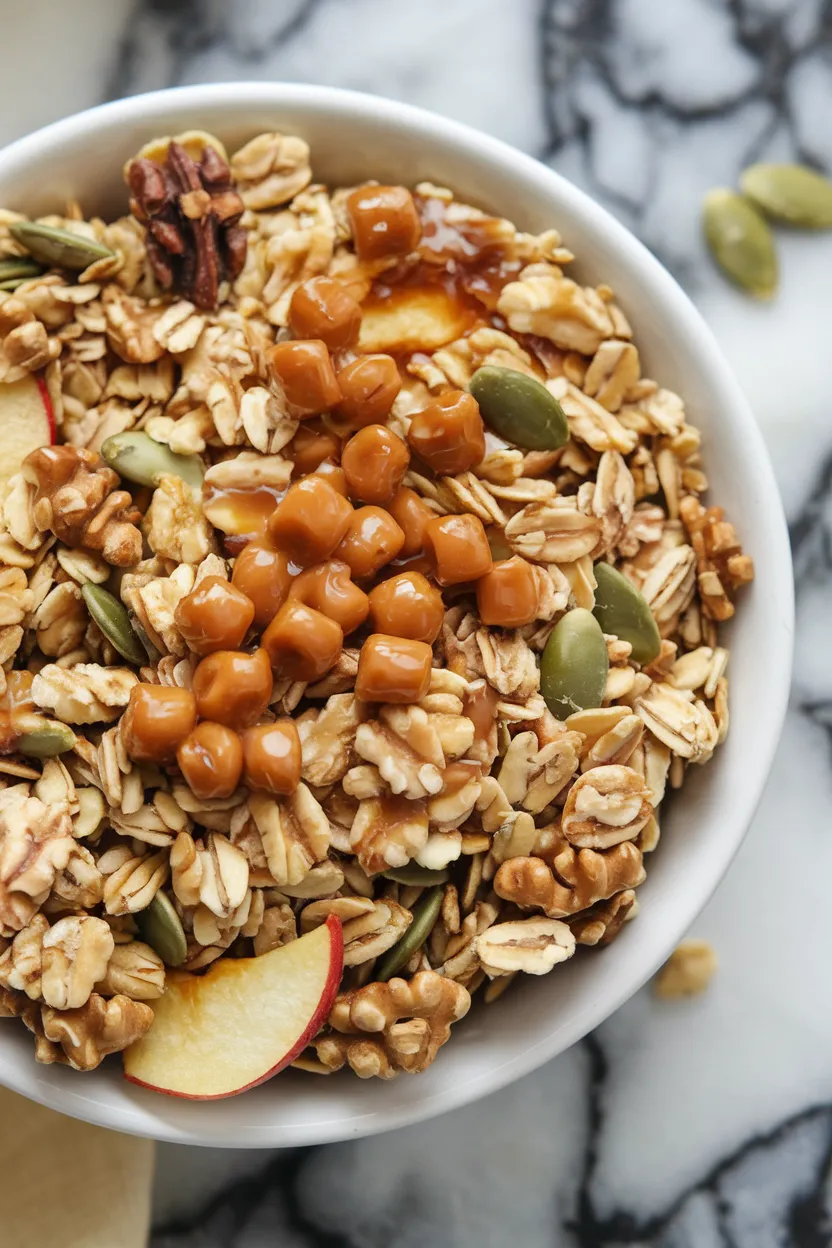 11. Caramel Apple Winter Granola