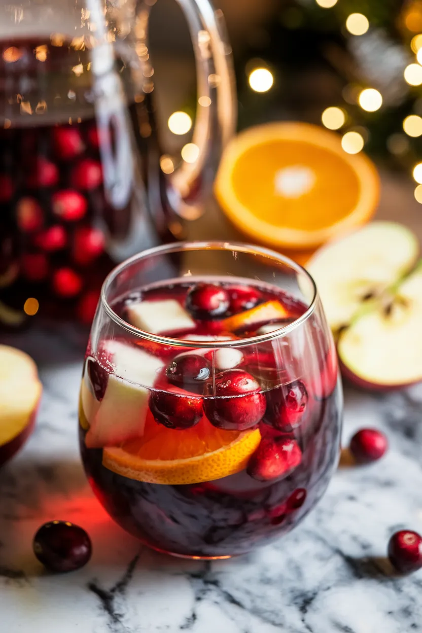 11. Cranberry Sangria