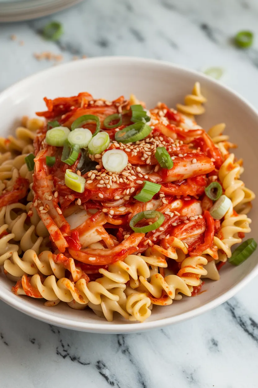 11. Kimchi Pasta