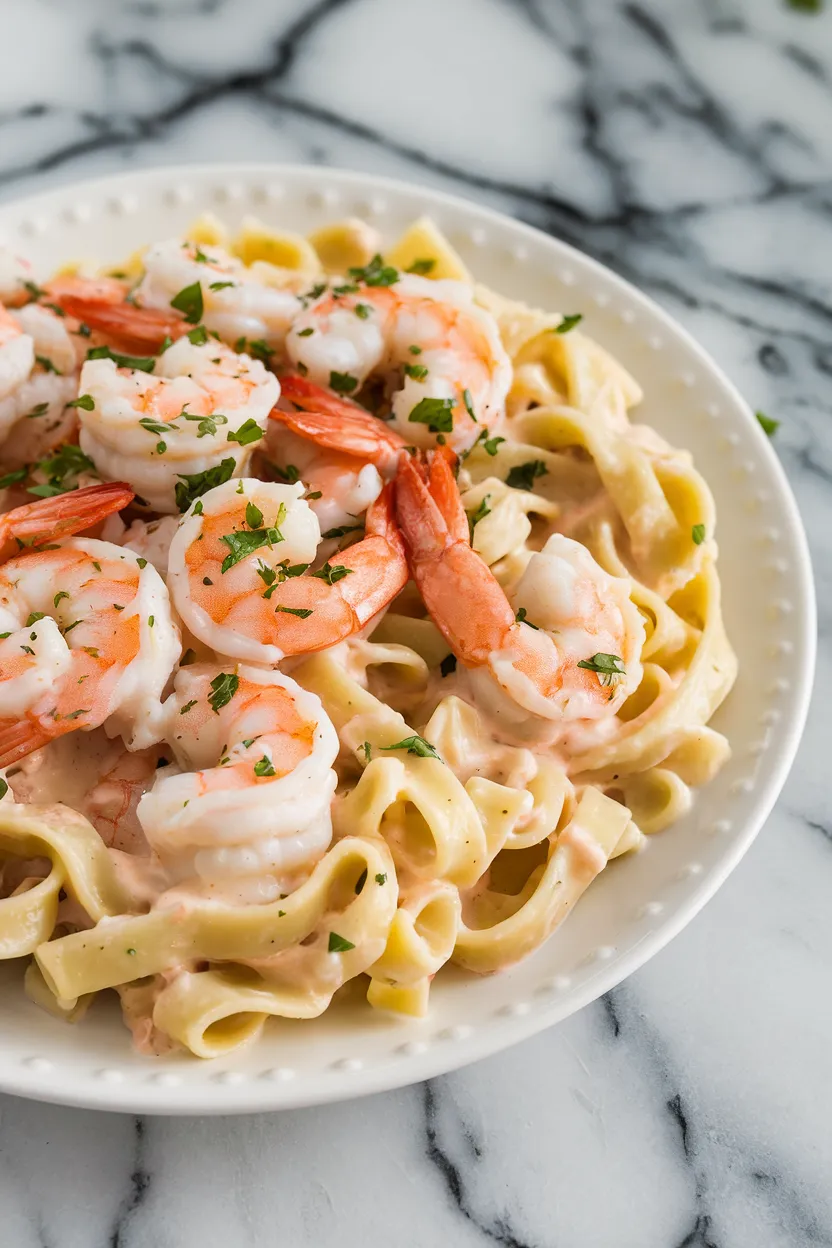 11. Speedy Shrimp Alfredo