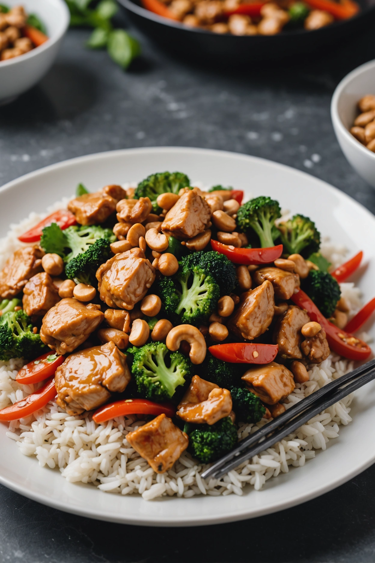 11. Thai Peanut Chicken Stir Fry