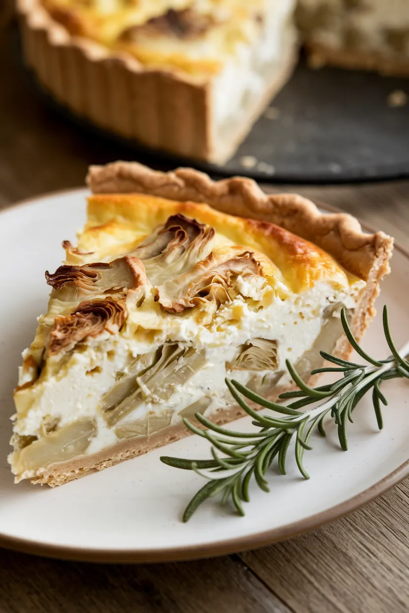 12. Artichoke and Cottage Cheese Quiche