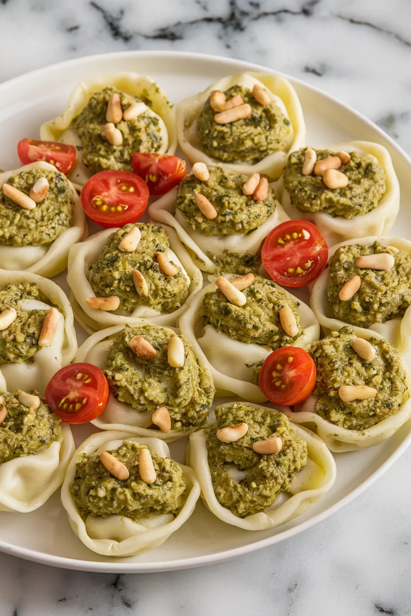 12. Basil Pesto Tortellini