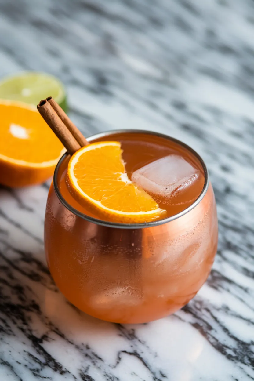 13. Cinnamon & Orange Gin Mule