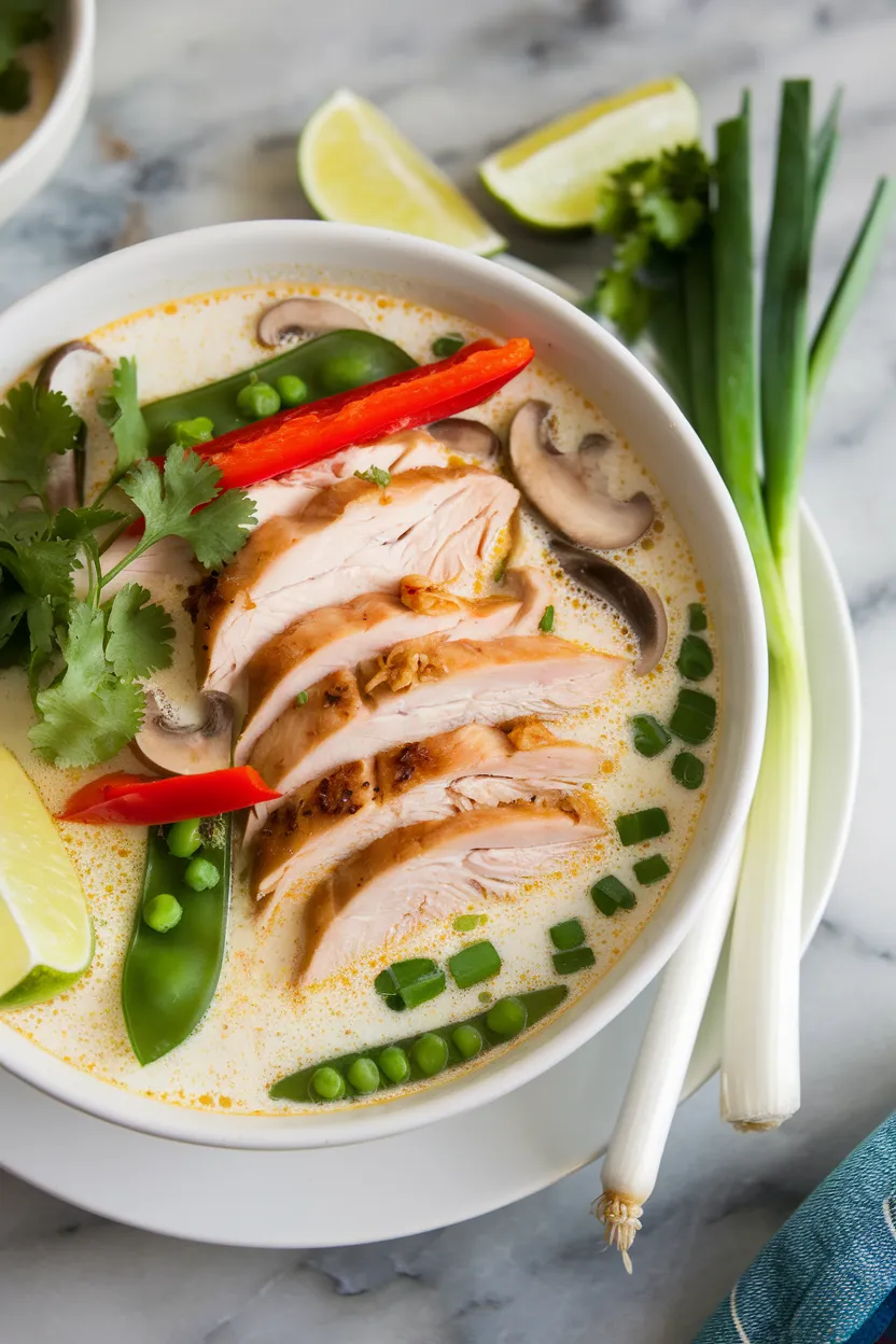 13. Thai Coconut Chicken Soup