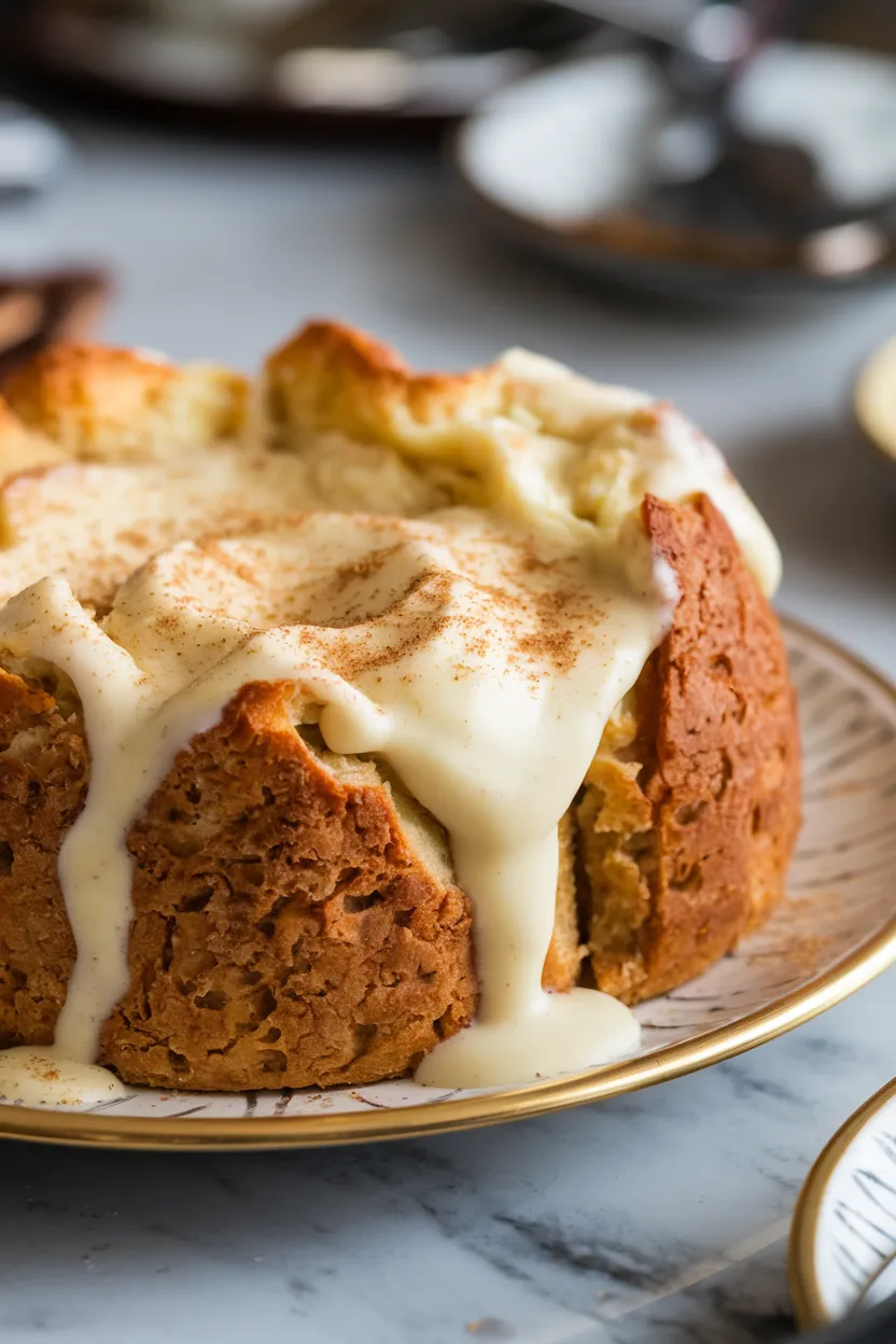 14. Eggnog Bread Pudding