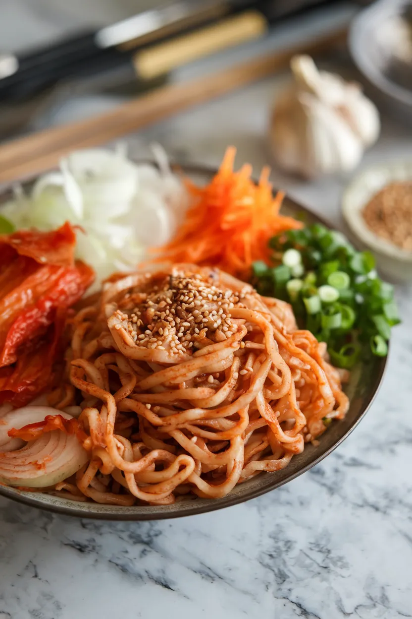 14. Kimchi Rice Noodles