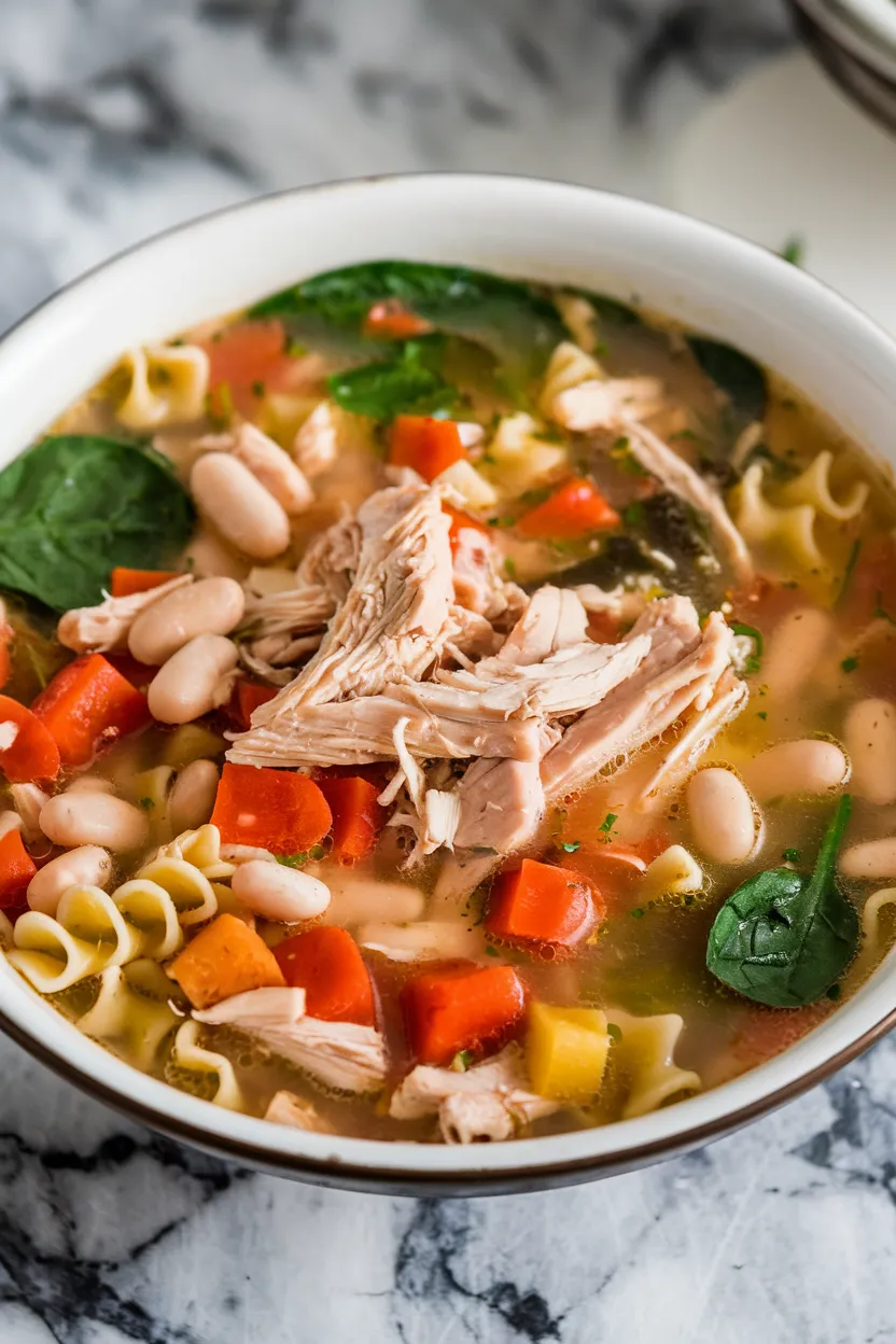 15. Chicken Minestrone Soup