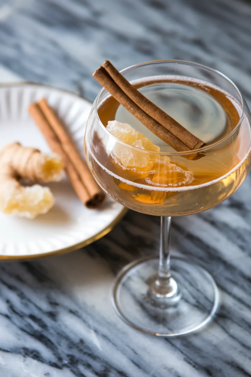 15. Gingerbread Champagne Cocktail