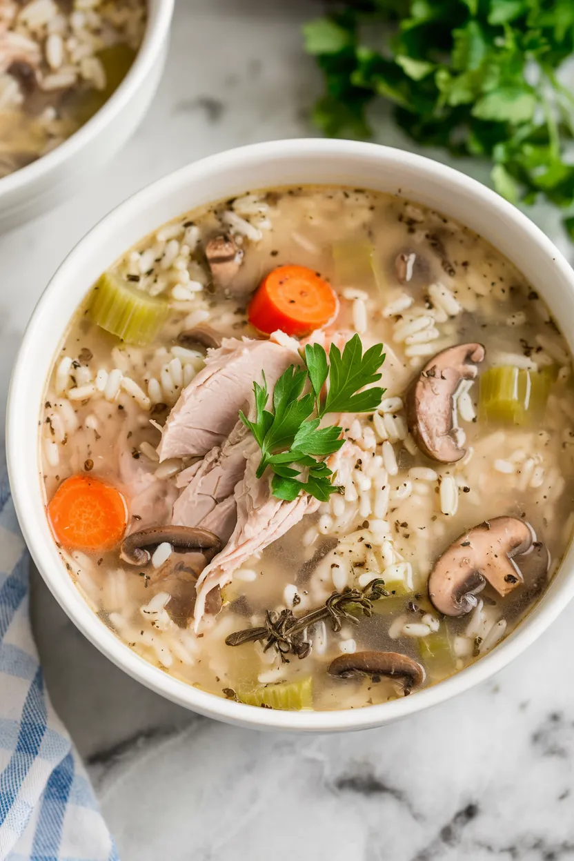 15. Turkey and Wild Rice Soup