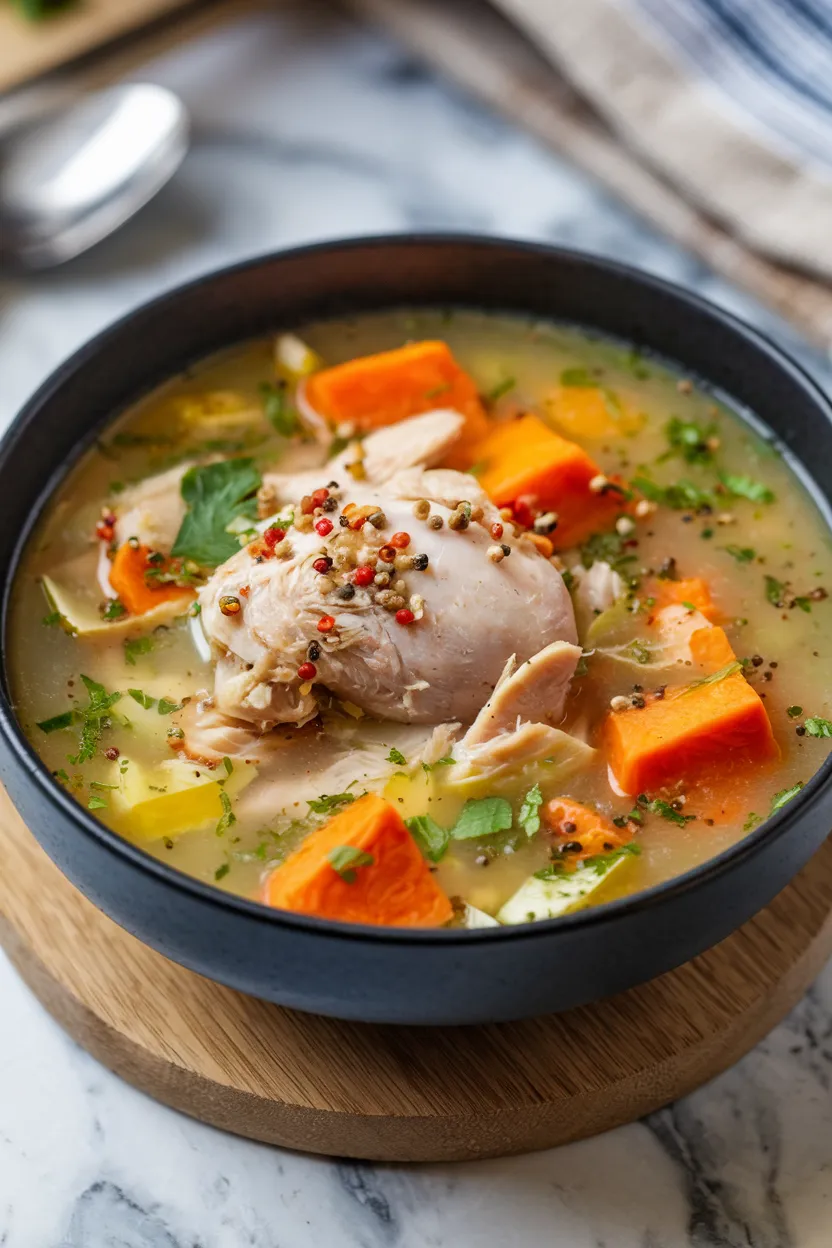 16. Chicken and Sweet Potato Soup