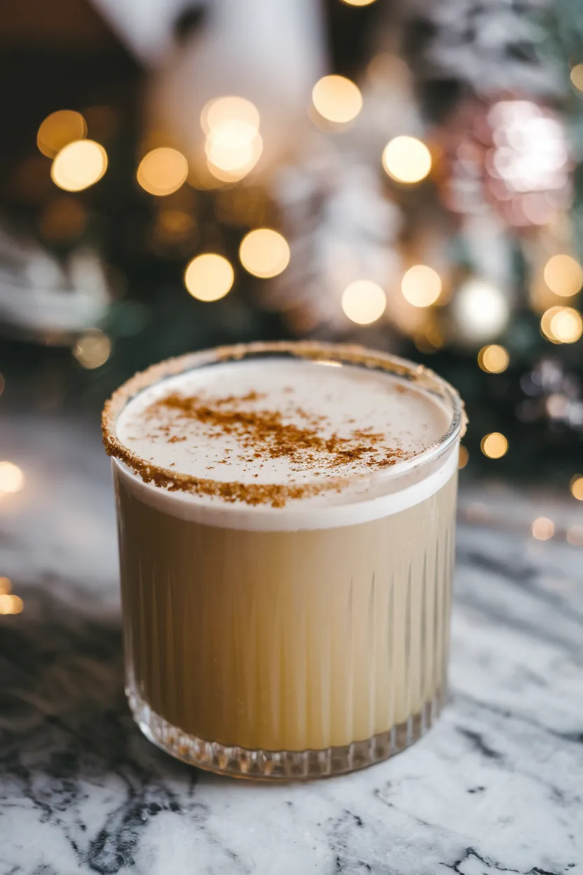 16. Gingerbread Gin Flip