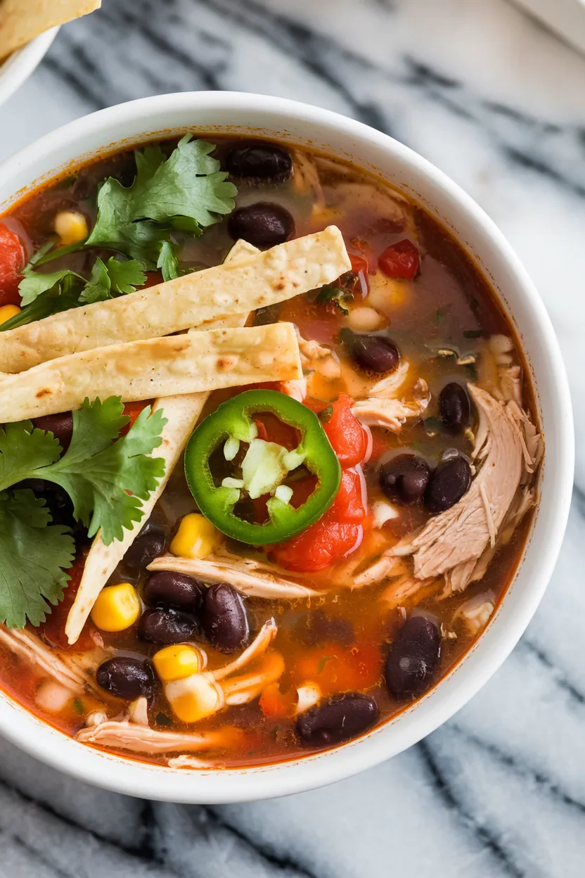 17. Southwest Chicken Soup