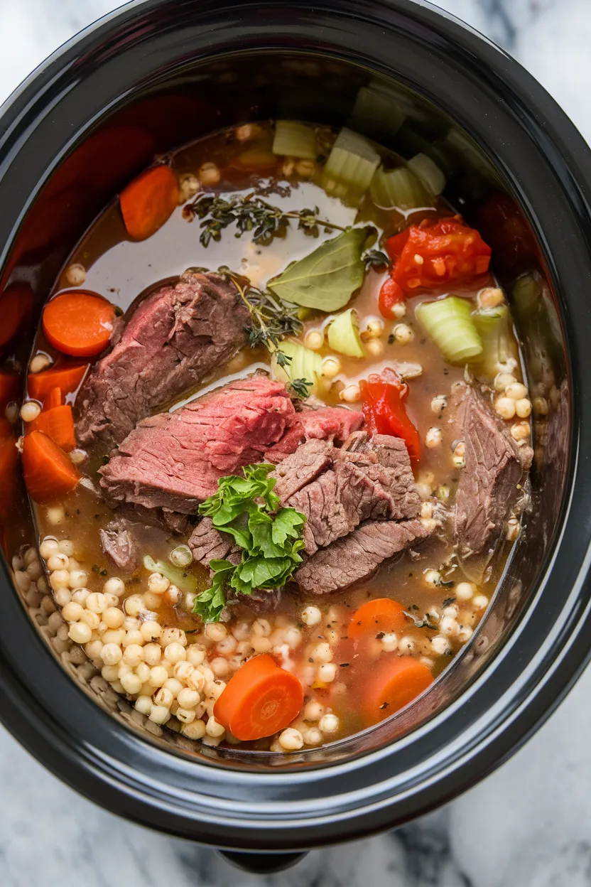 2. Beef and Barley Soup