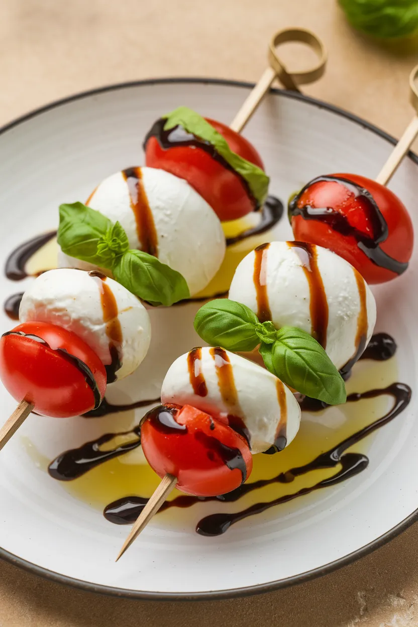 2. Caprese Skewers