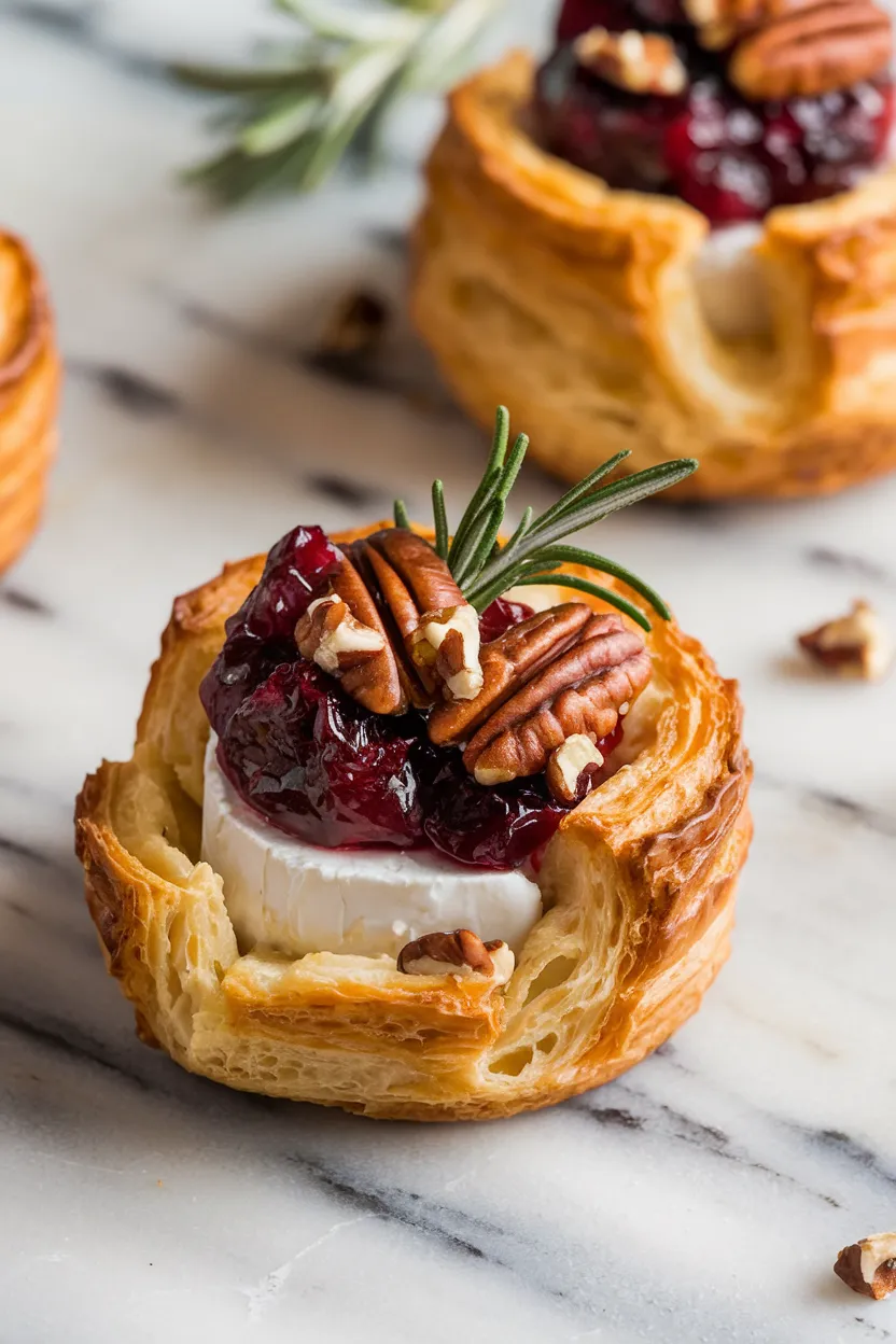 2. Cranberry Brie Bites