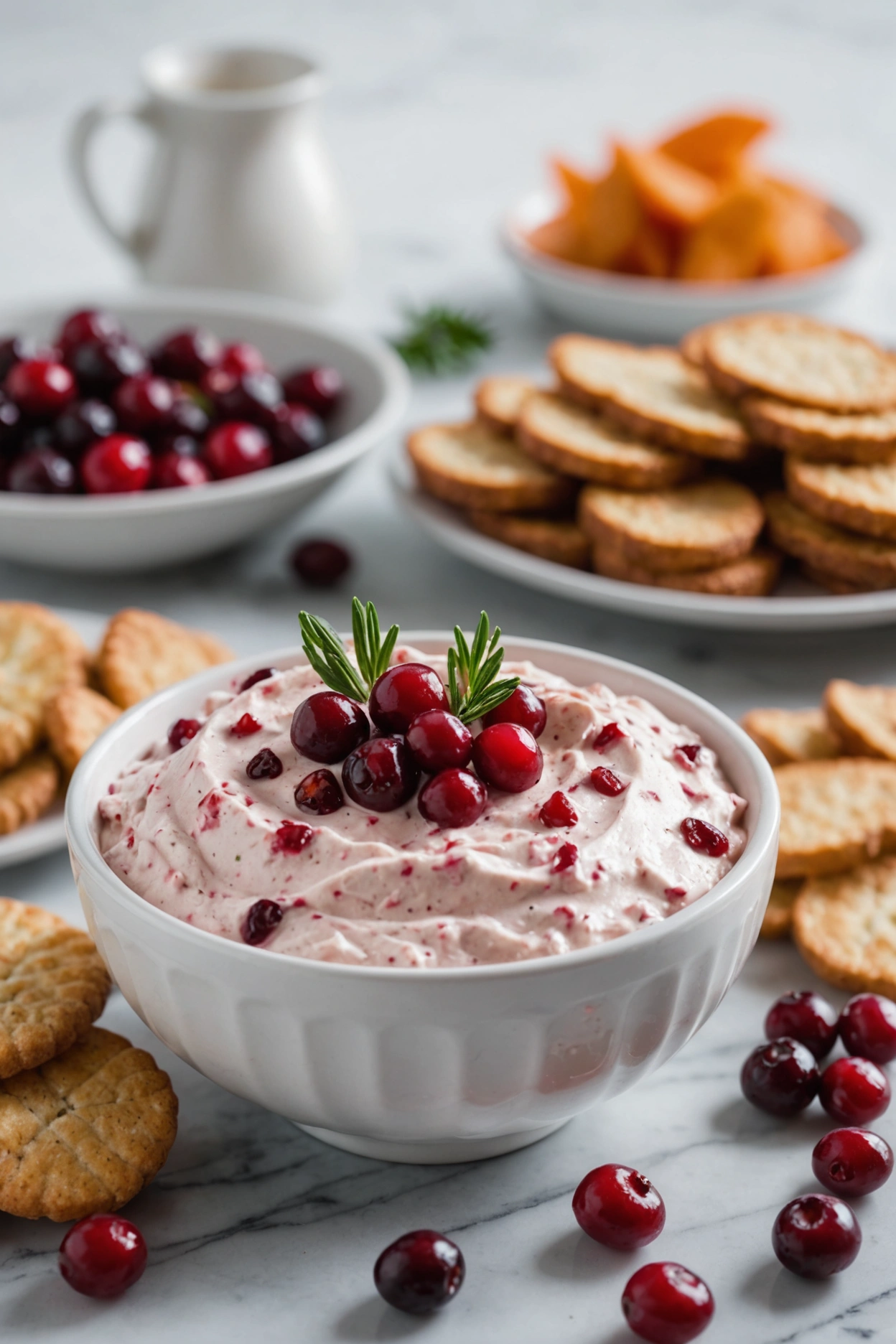 2. Cranberry Cream Cheese Dip