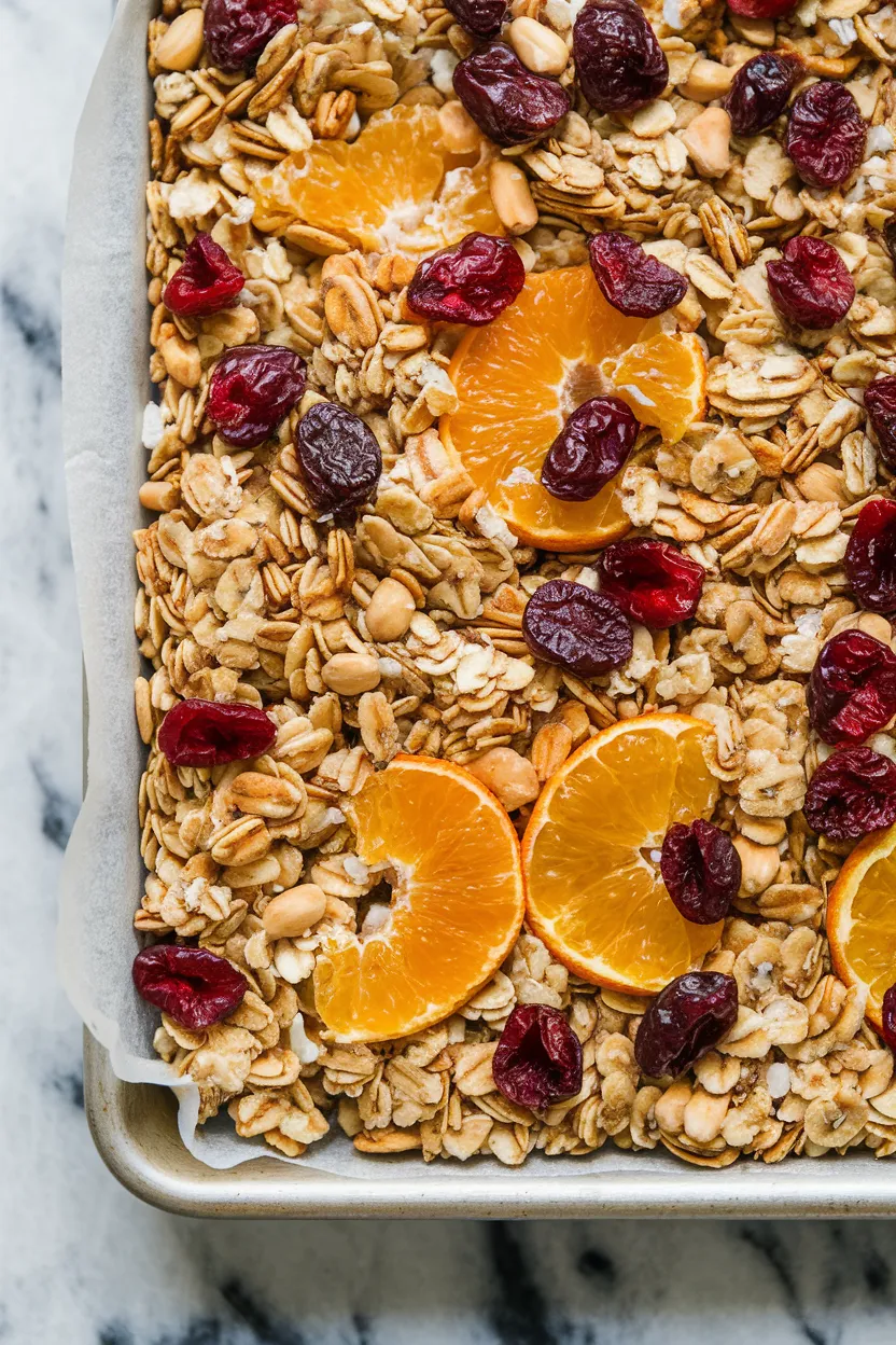 2. Cranberry Orange Winter Granola