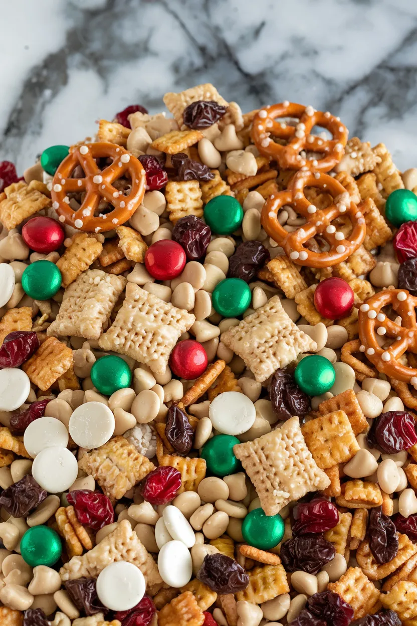 2. Holly Jolly Chex Mix