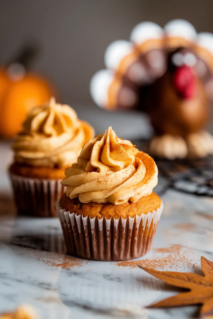 2. Pumpkin Spice Cupcakes