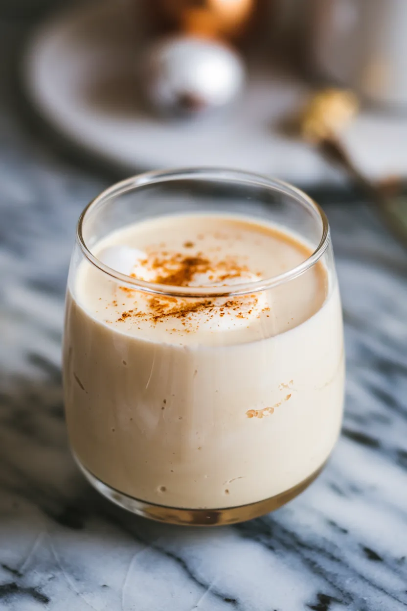 2. Spiced Rum Eggnog