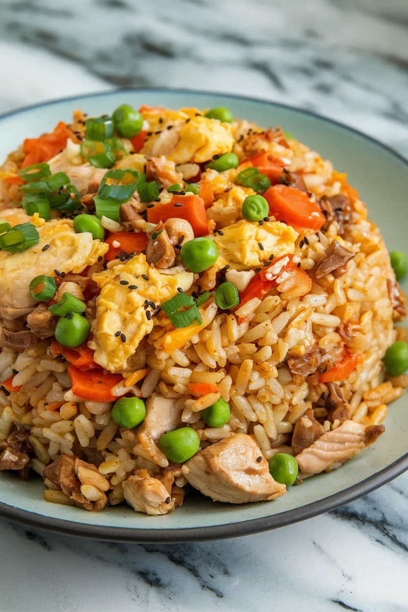 21. Fast Chicken Fried Rice