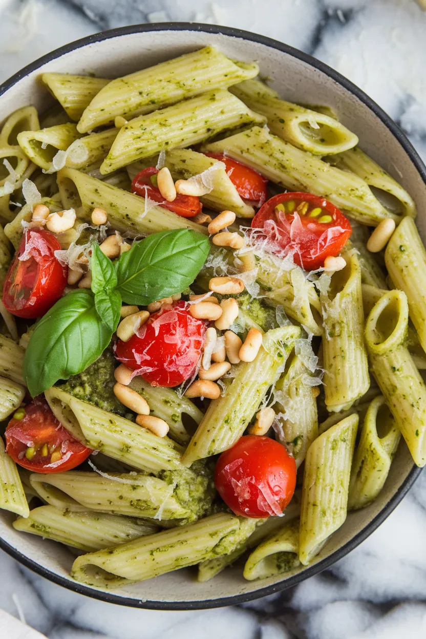 24. Quick Pesto Penne