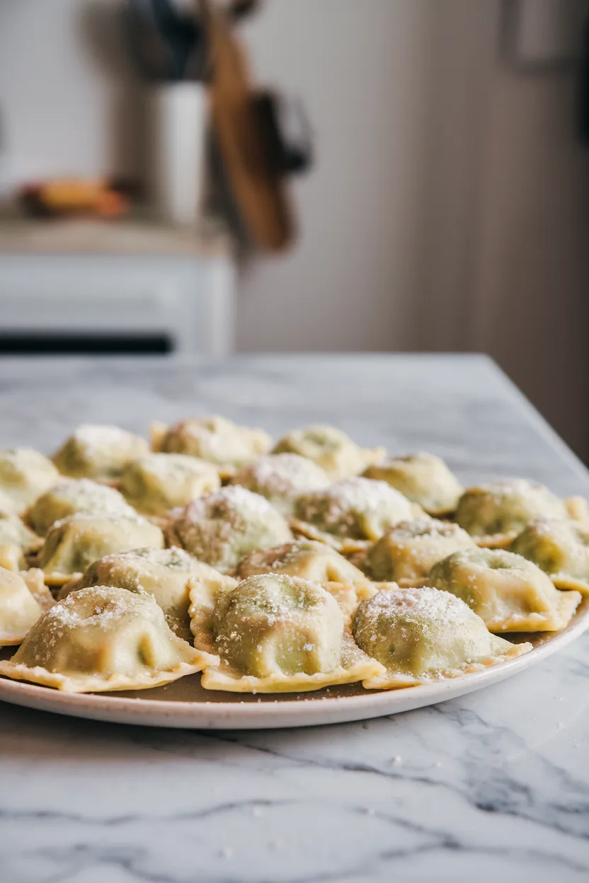 28. Easy Spinach and Ricotta Ravioli