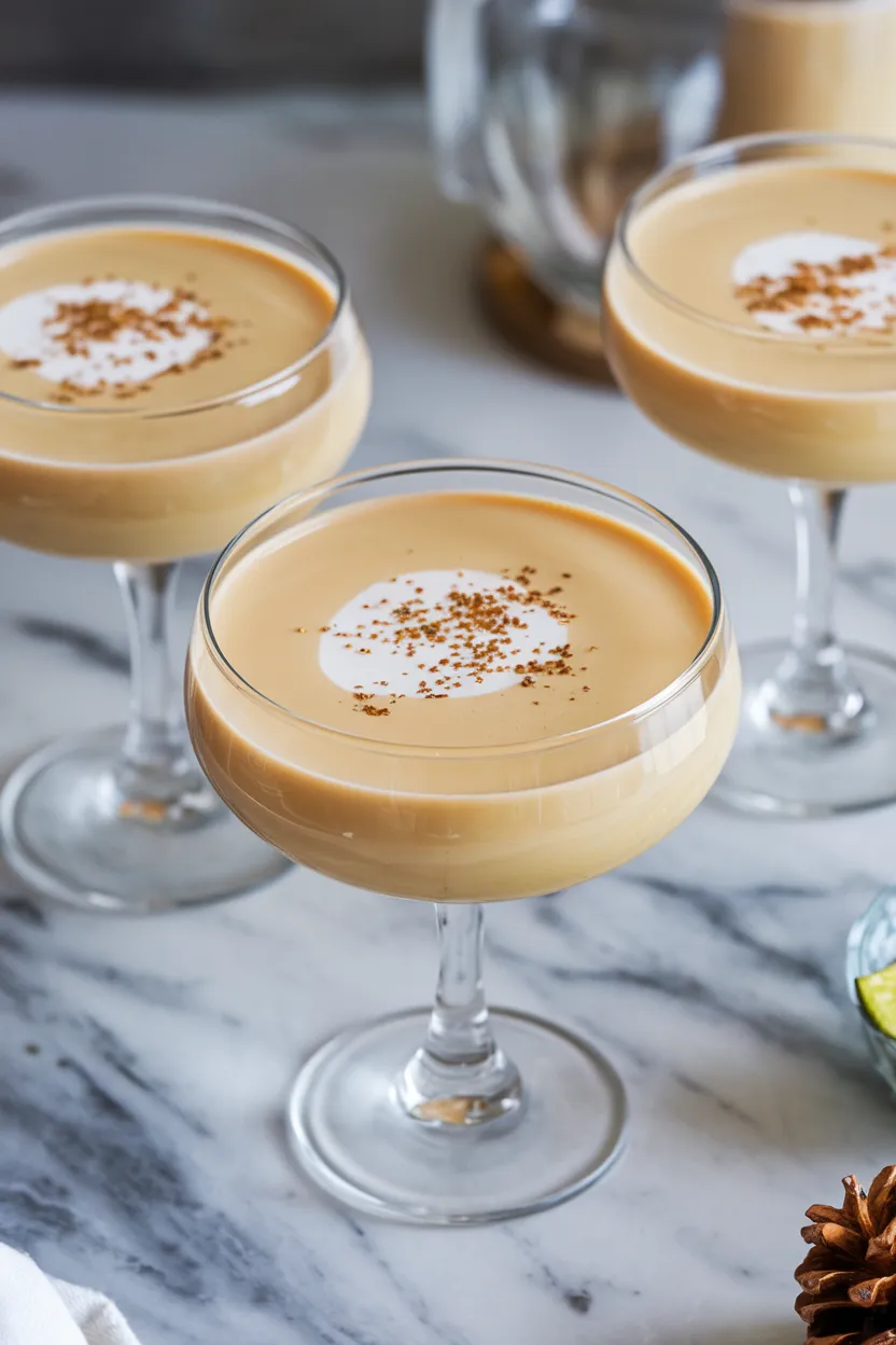 3. Bourbon Eggnog