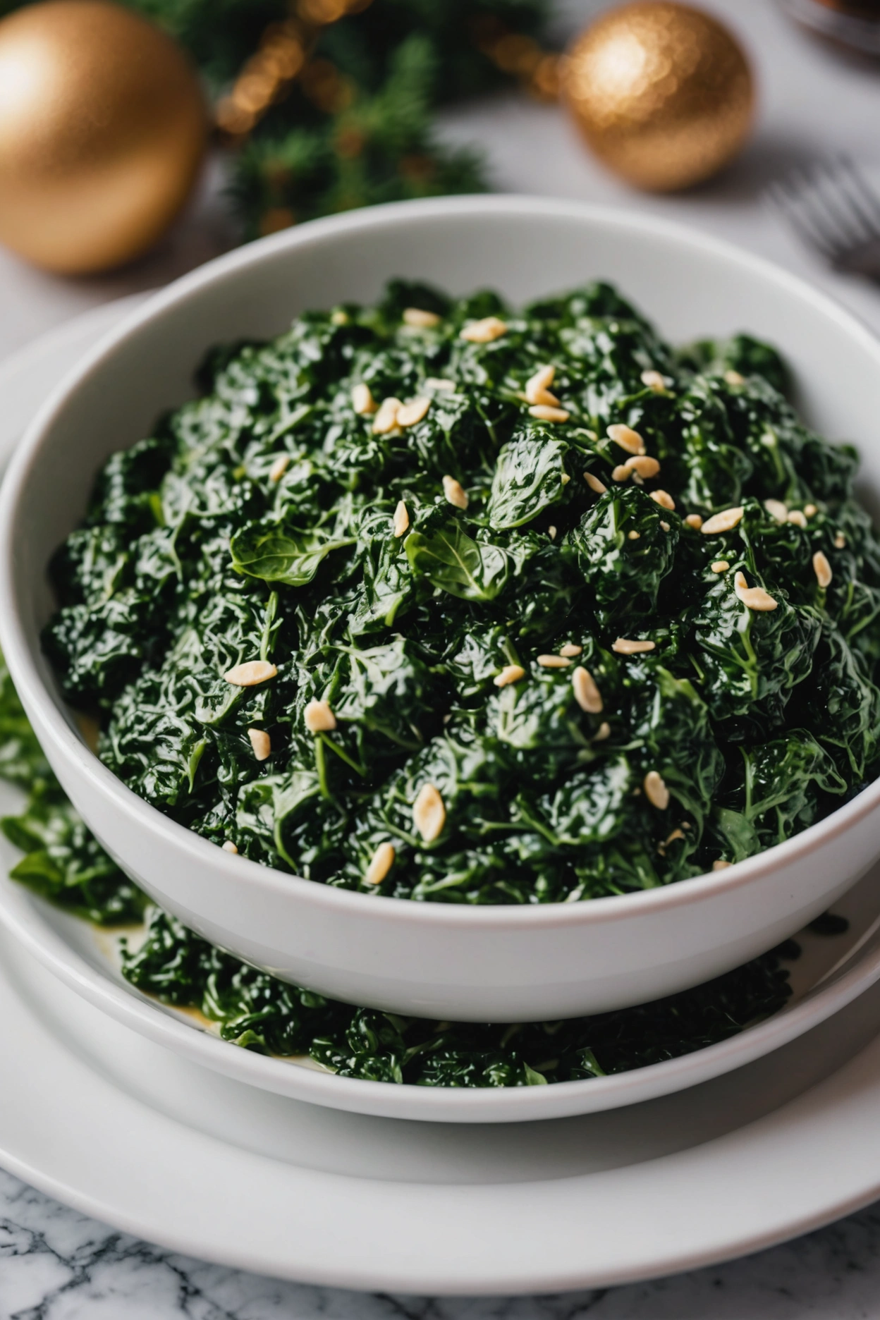 3. Creamed Spinach