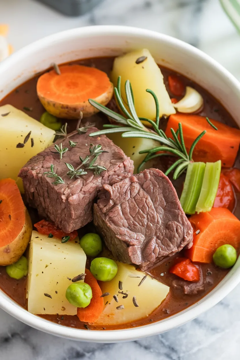 3. Crockpot Vegetable Beef Stew