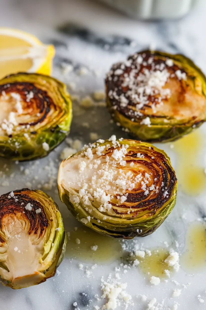 3. Garlic Parmesan Brussels Sprouts