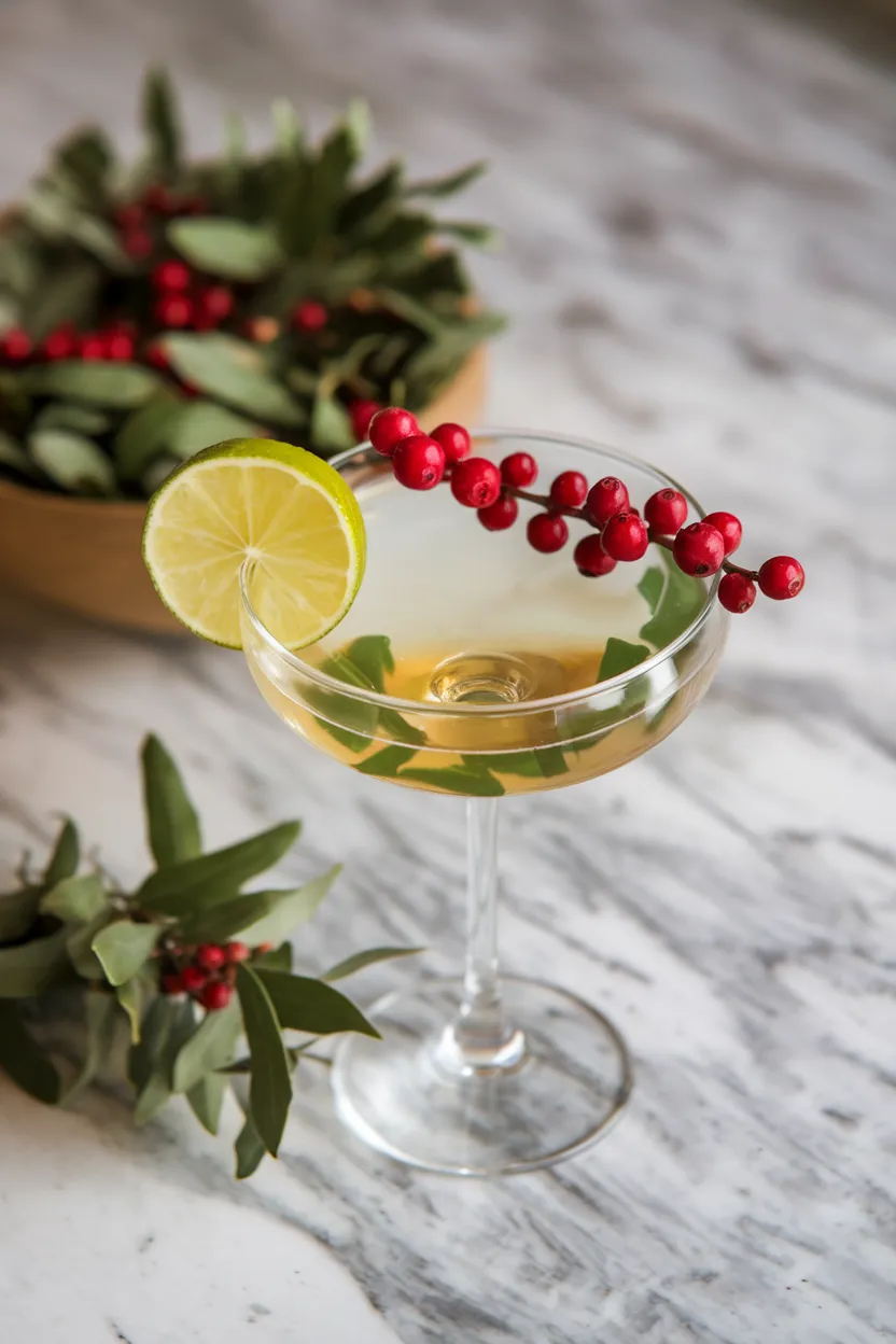 3. Mistletoe Martini