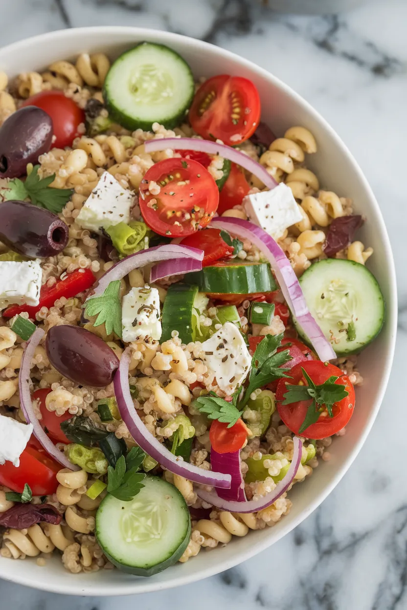 3. Quinoa Pasta Salad