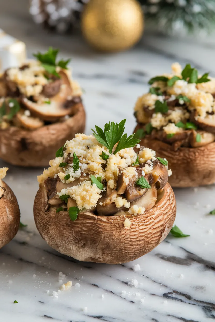 3. Stuffed Mushrooms