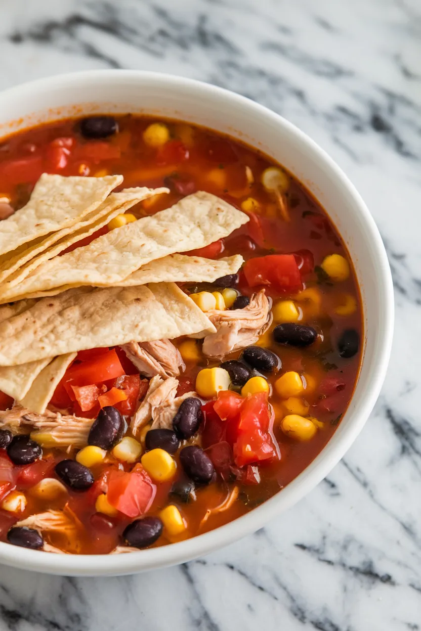 30. Easy Chicken Tortilla Soup