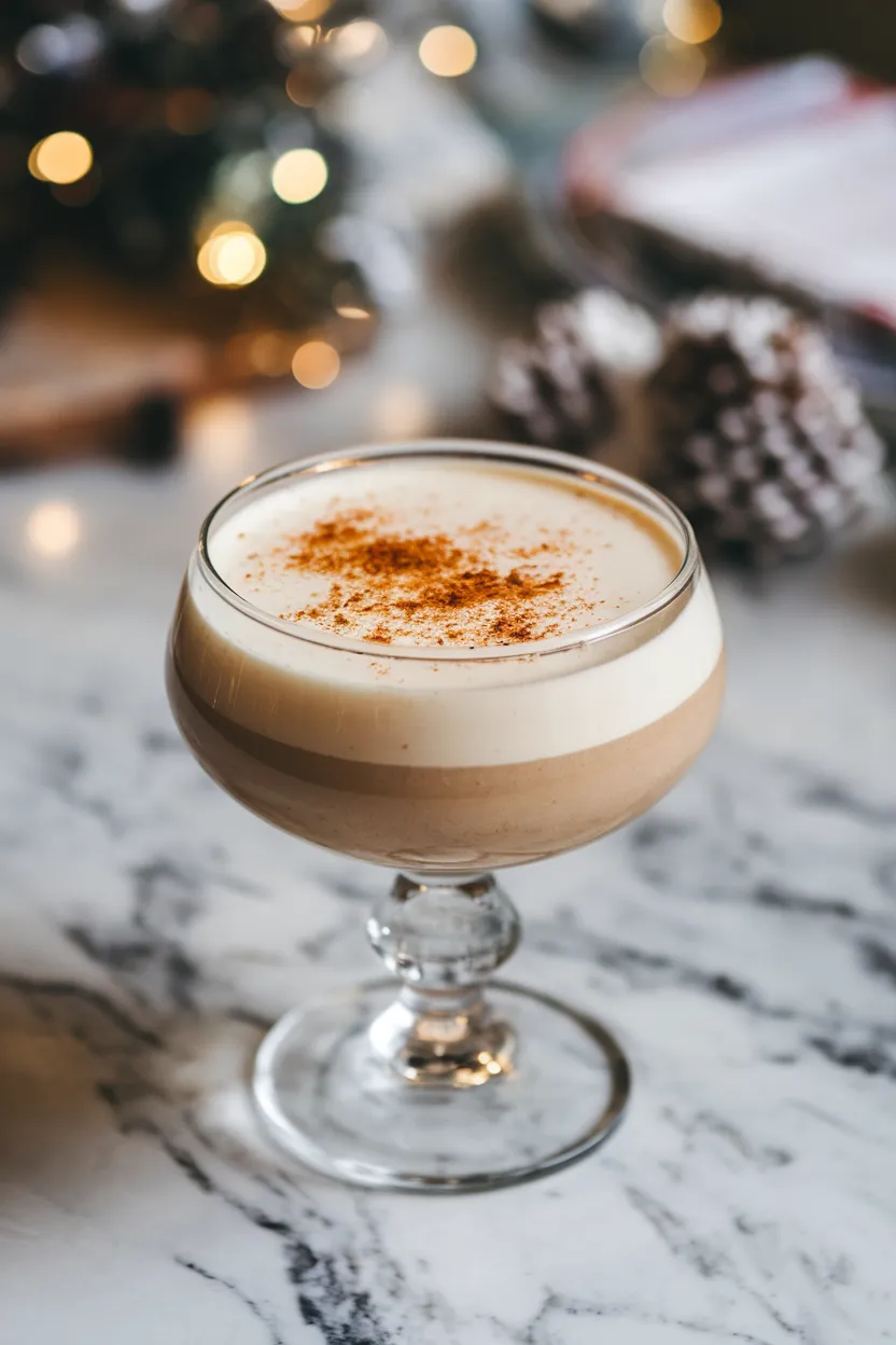 4. Brandy Eggnog