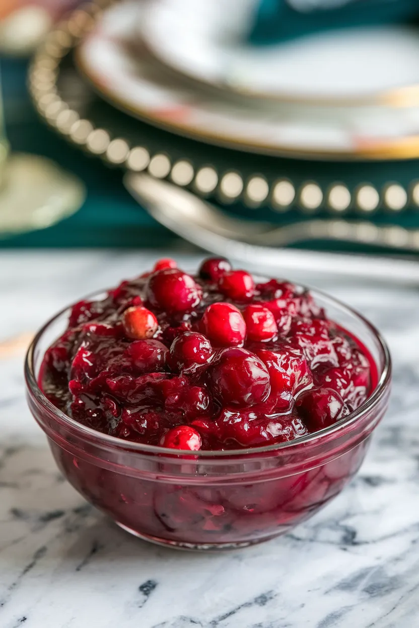 4. Cranberry Sauce