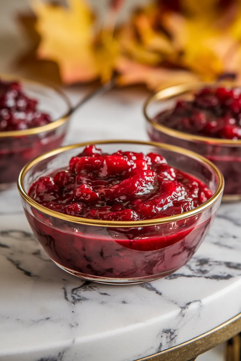 4. Cranberry Sauce