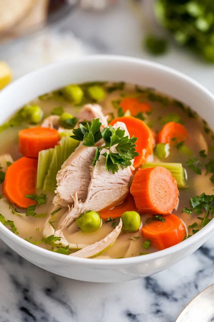 4. Hearty Chicken and Vegetable Soup