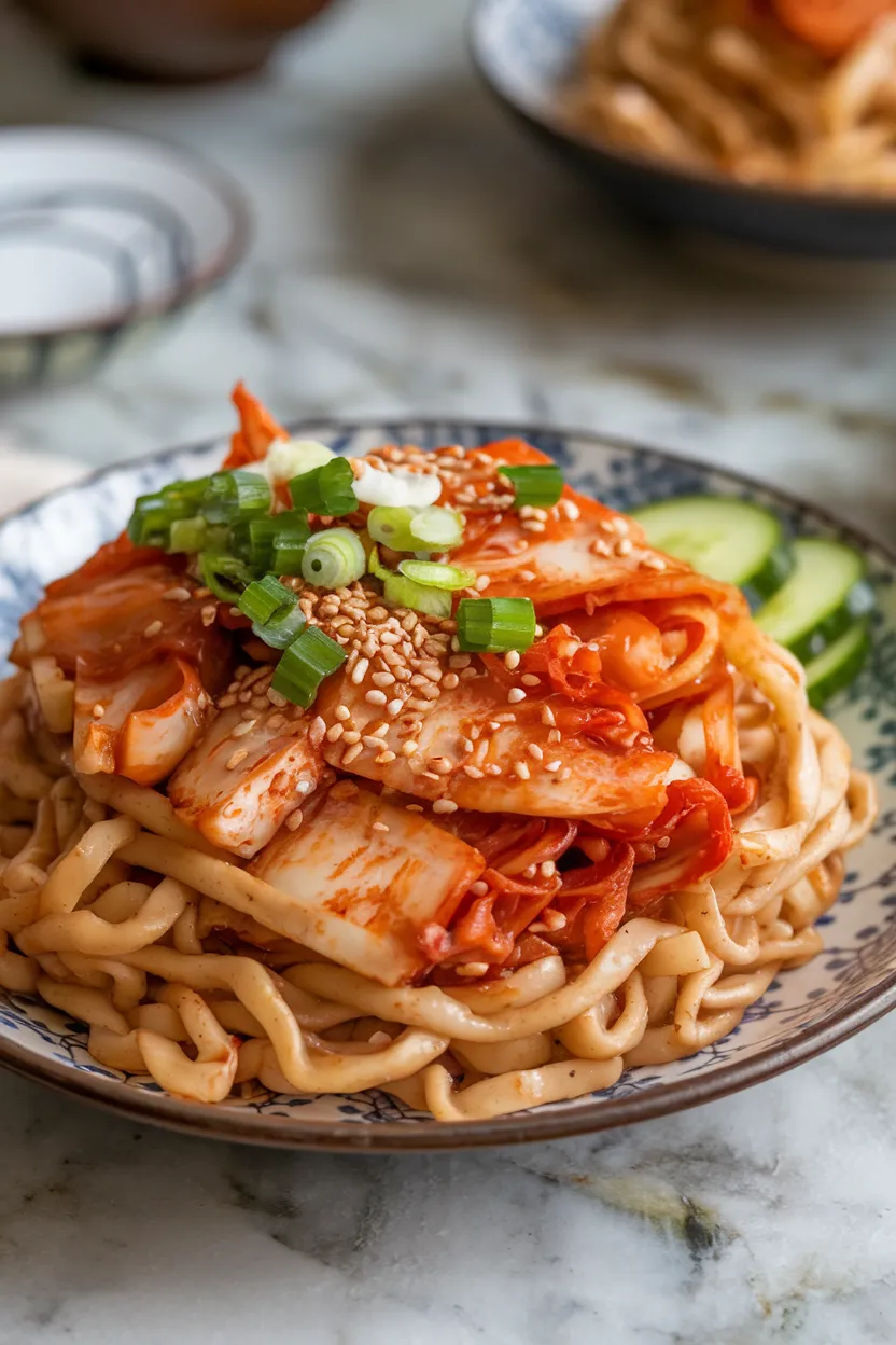 4. Kimchi Somen