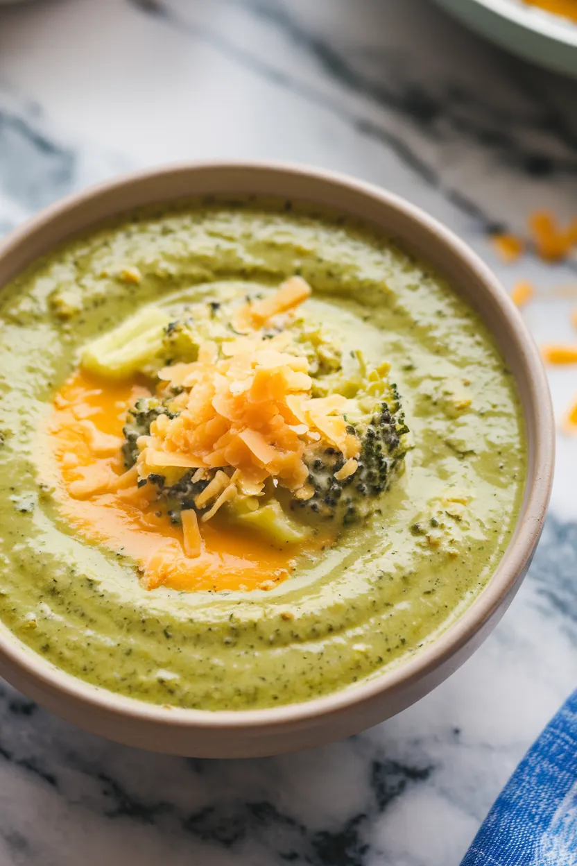 5. Broccoli Cheddar Soup