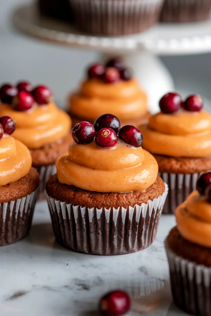 5. Cranberry Orange Cupcakes