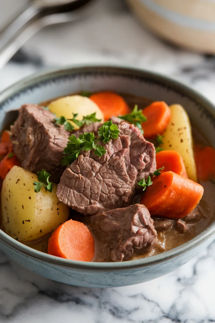 5. Easy Crockpot Beef Stew