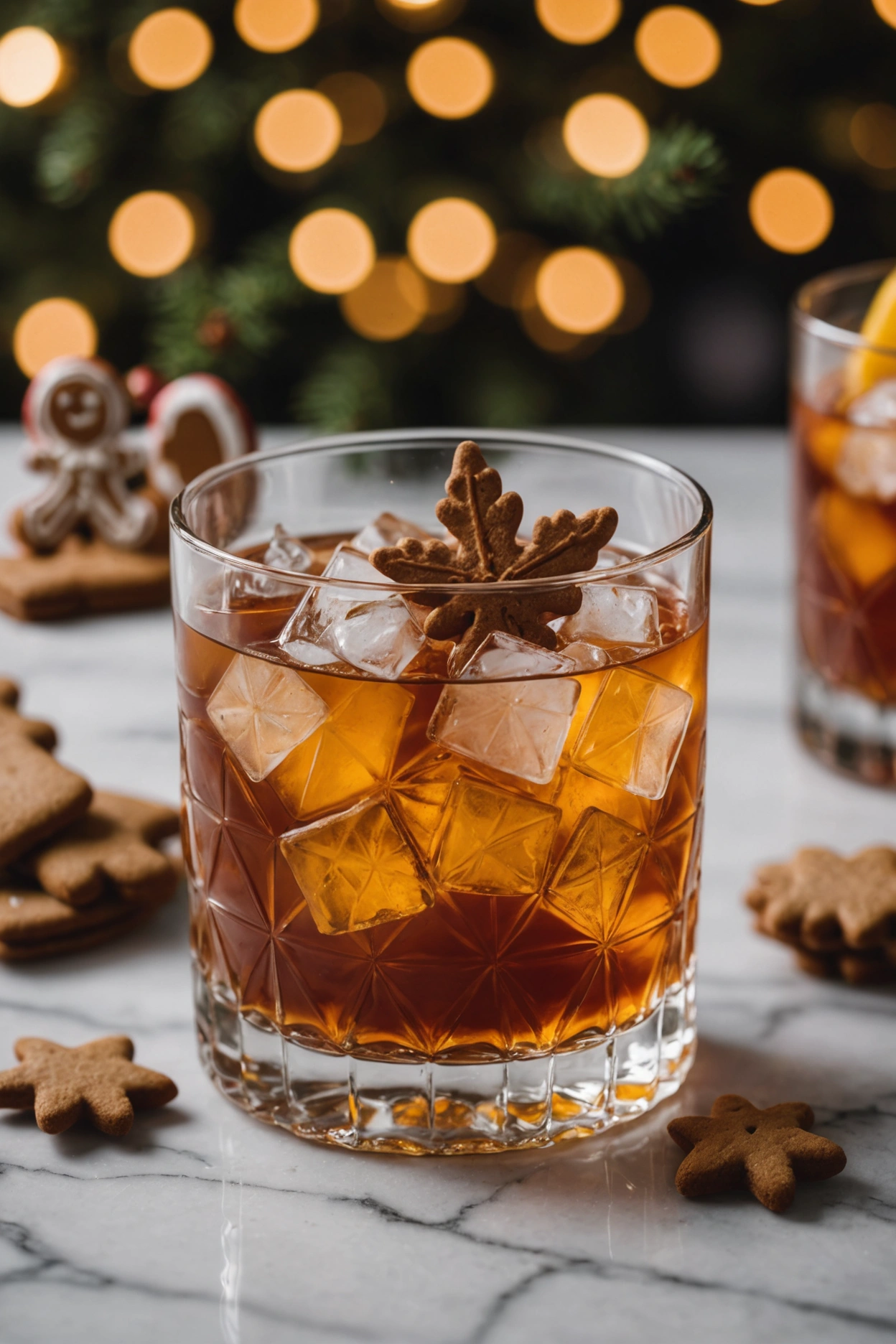 5. Gingerbread Bourbon Old Fashioned