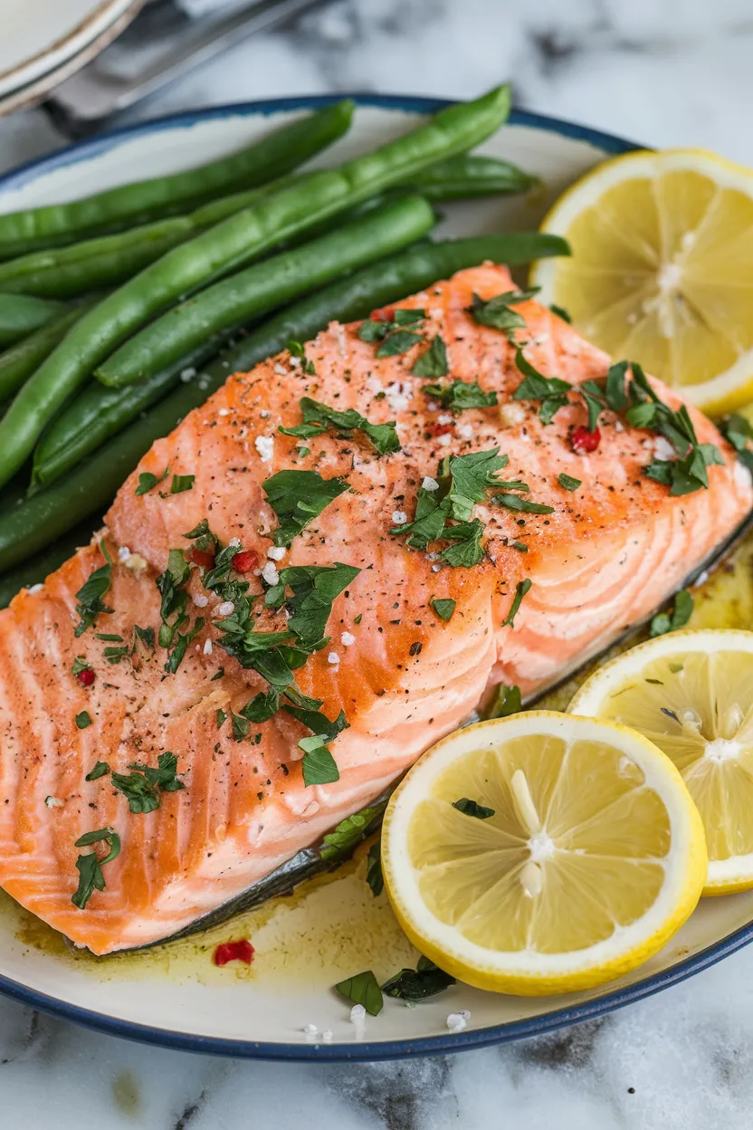 5. One-Pan Lemon Garlic Salmon