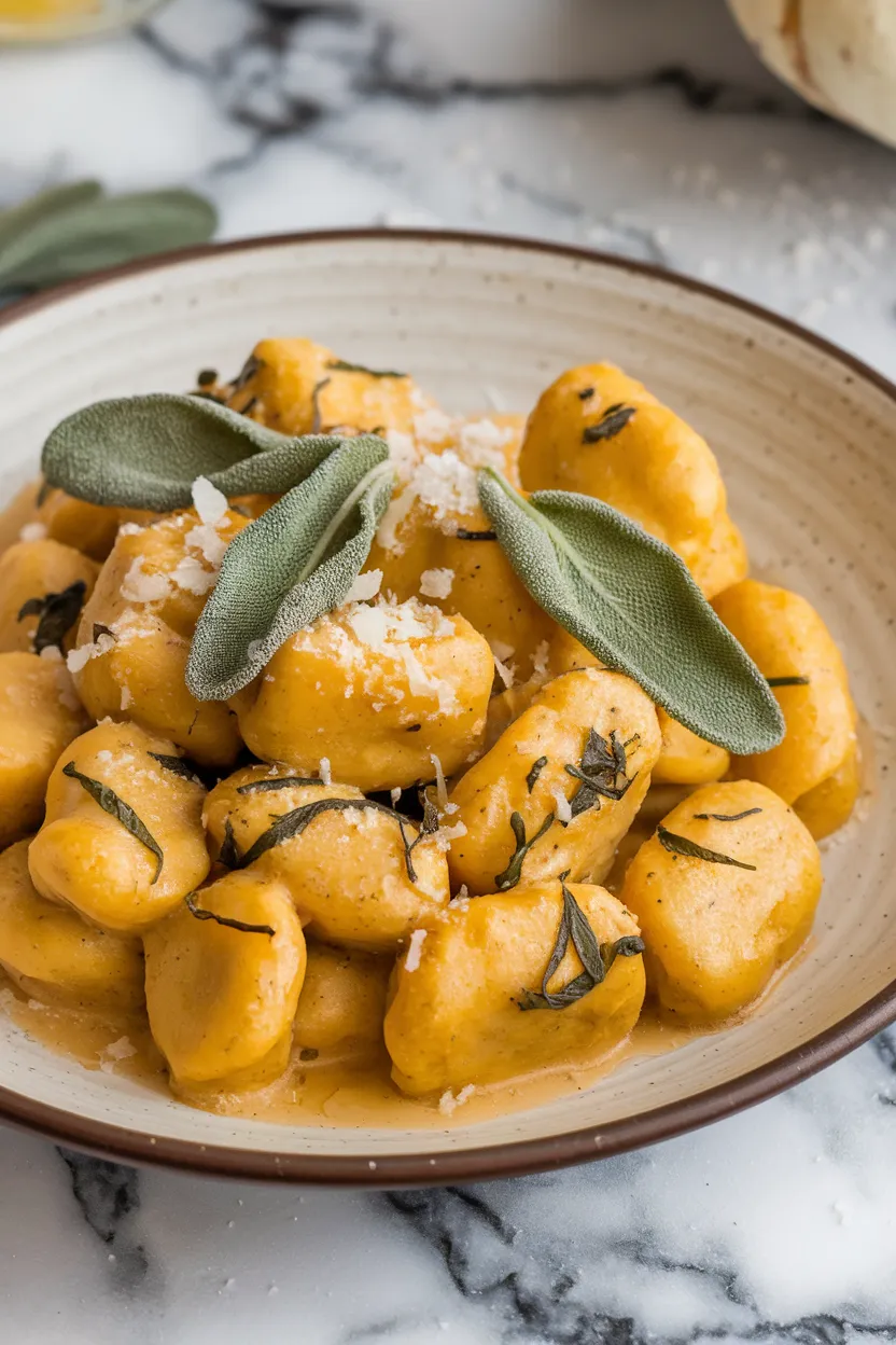 5. Pumpkin and Sage Gnocchi