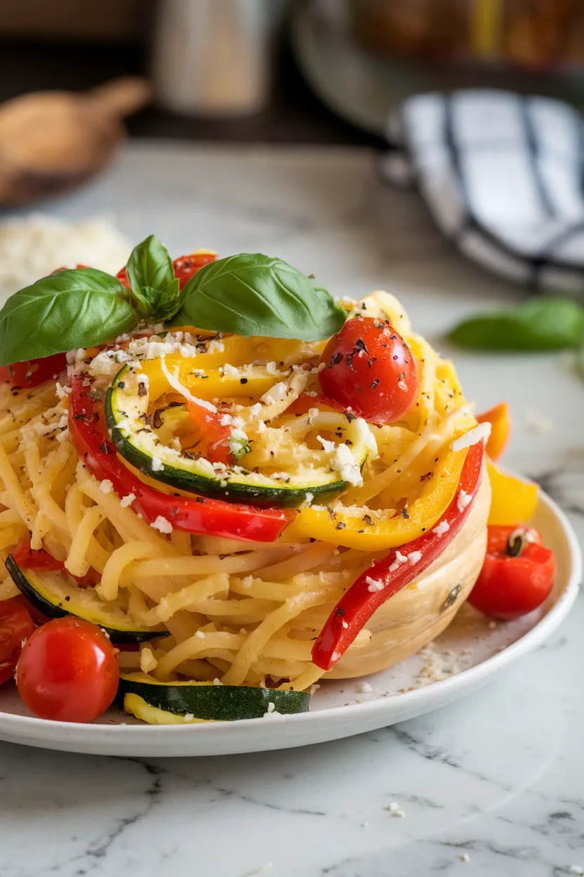 5. Spaghetti Squash Primavera